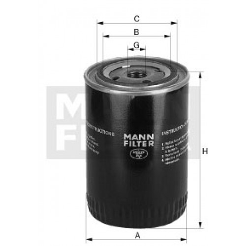 Filtro de Óleo - MANN W 6 MULTI 20