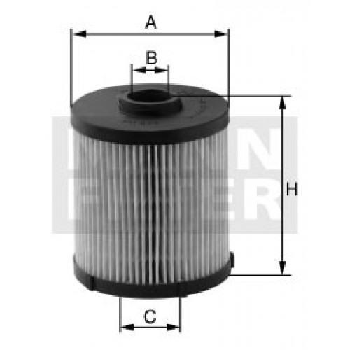 Filtro de Combustível - MANN PU 835x